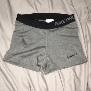 Gray Nike Pros